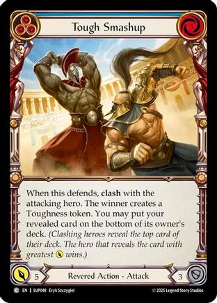 Image of Tough Smashup (Blue) [SUP048] (Super Slam)  Rainbow Foil