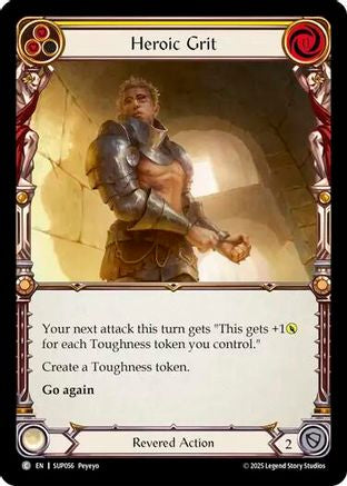Image of Heroic Grit [SUP056] (Super Slam)  Rainbow Foil