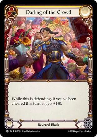 Image of Darling of the Crowd [SUP061] (Super Slam)  Rainbow Foil