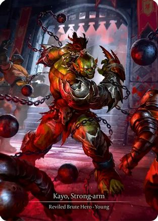 Image of Kayo, Strong-arm (Marvel Cold Foil) [SUP064] (Super Slam)  Cold Foil