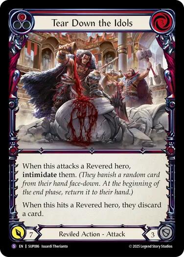 Image of Tear Down the Idols [SUP086] (Super Slam)  Rainbow Foil