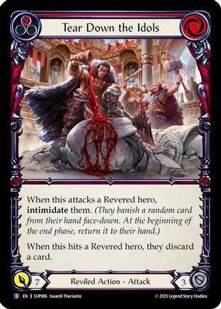 Image of Tear Down the Idols [SUP086] (Super Slam)  Rainbow Foil