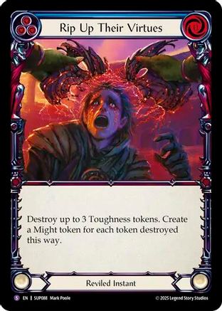 Image of Rip Up Their Virtues [SUP088] (Super Slam)  Rainbow Foil
