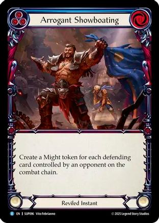 Image of Arrogant Showboating [SUP096] (Super Slam)  Rainbow Foil