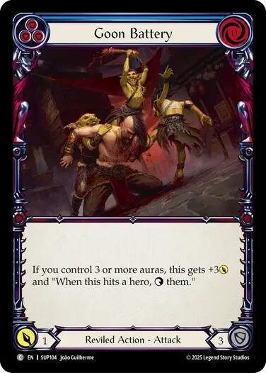 Image of Goon Battery [SUP104] (Super Slam)  Rainbow Foil