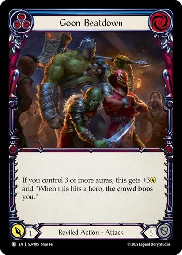 Image of Goon Beatdown [SUP105] (Super Slam)  Rainbow Foil