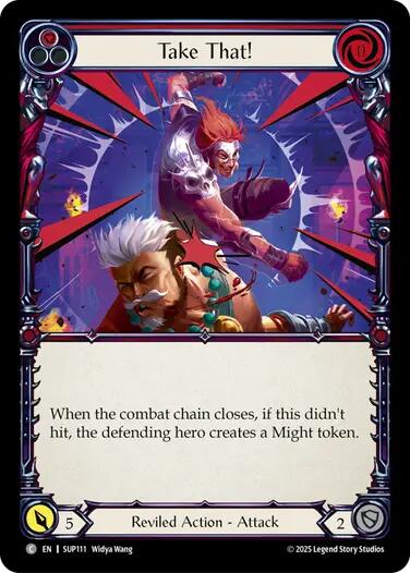 Image of Take That! (Red) [SUP111] (Super Slam)