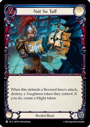 Image of Not So Tuff [SUP124] (Super Slam)  Rainbow Foil