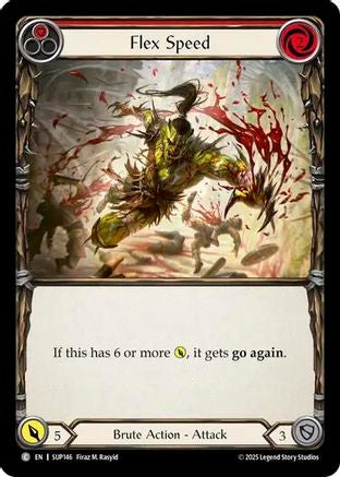 Image of Flex Speed (Red) [SUP146] (Super Slam)