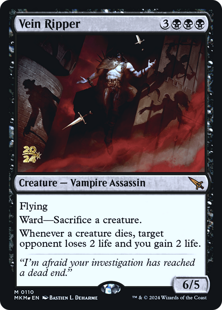 Image of Vein Ripper [Murders at Karlov Manor Prerelease Promos]