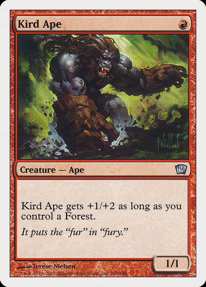 Image of Kird Ape (9th Edition) [Oversize Cards]