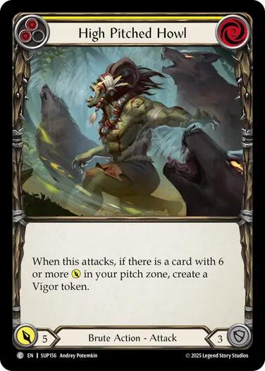 Image of High Pitched Howl (Yellow) [SUP156] (Super Slam)