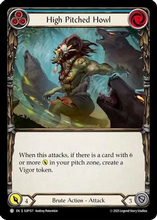 Image of High Pitched Howl (Blue) [SUP157] (Super Slam)  Rainbow Foil