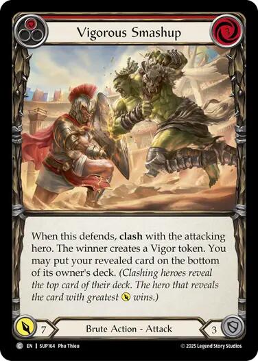 Image of Vigorous Smashup (Red) [SUP164] (Super Slam)