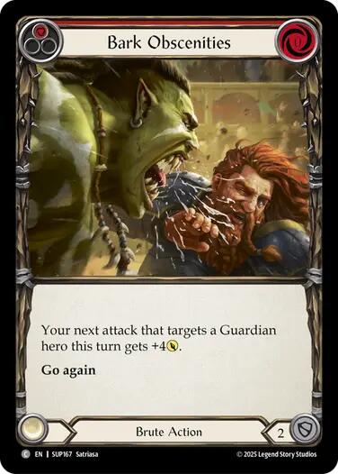 Image of Bark Obscenities [SUP167] (Super Slam)  Rainbow Foil