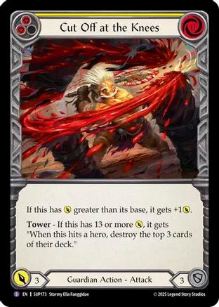 Image of Cut Off at the Knees [SUP173] (Super Slam)  Rainbow Foil