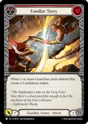 Image of Familiar Story [SUP185] (Super Slam)  Rainbow Foil