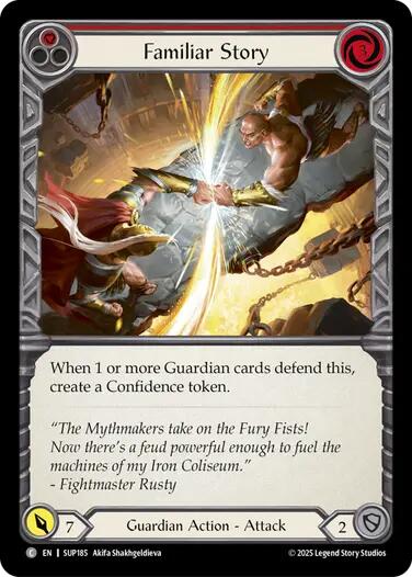 Image of Familiar Story [SUP185] (Super Slam)  Rainbow Foil