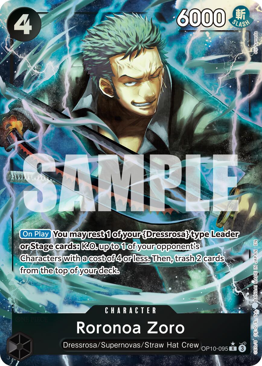 Image of Roronoa Zoro (OP10-095) (Alternate Art) [Premium Booster -The Best- Vol. 2]