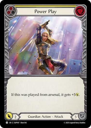 Image of Power Play (Yellow) [SUP187] (Super Slam)