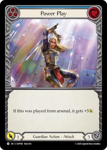 Image of Power Play (Blue) [SUP188] (Super Slam)