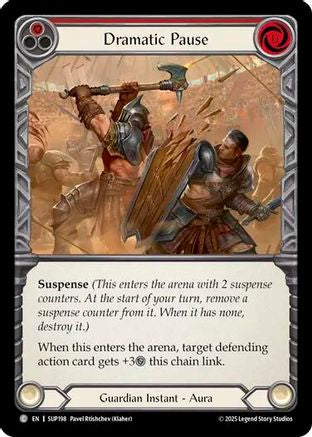 Image of Dramatic Pause (Red) [SUP198] (Super Slam)