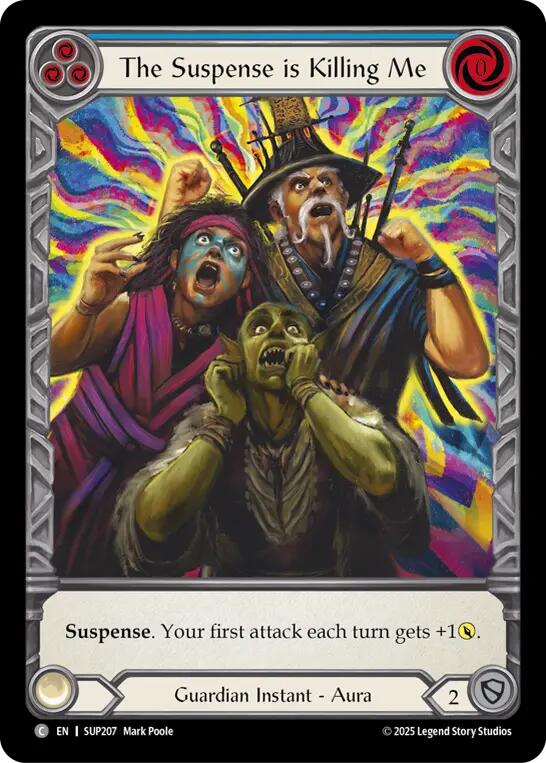 Image of The Suspense is Killing Me (Extended Art) [SUP207] (Super Slam)  Cold Foil