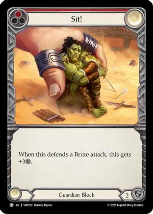 Image of Sit! [SUP210] (Super Slam)  Rainbow Foil