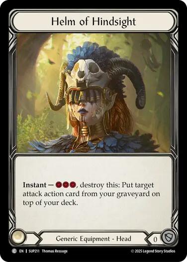 Image of Helm of Hindsight [SUP211] (Super Slam)