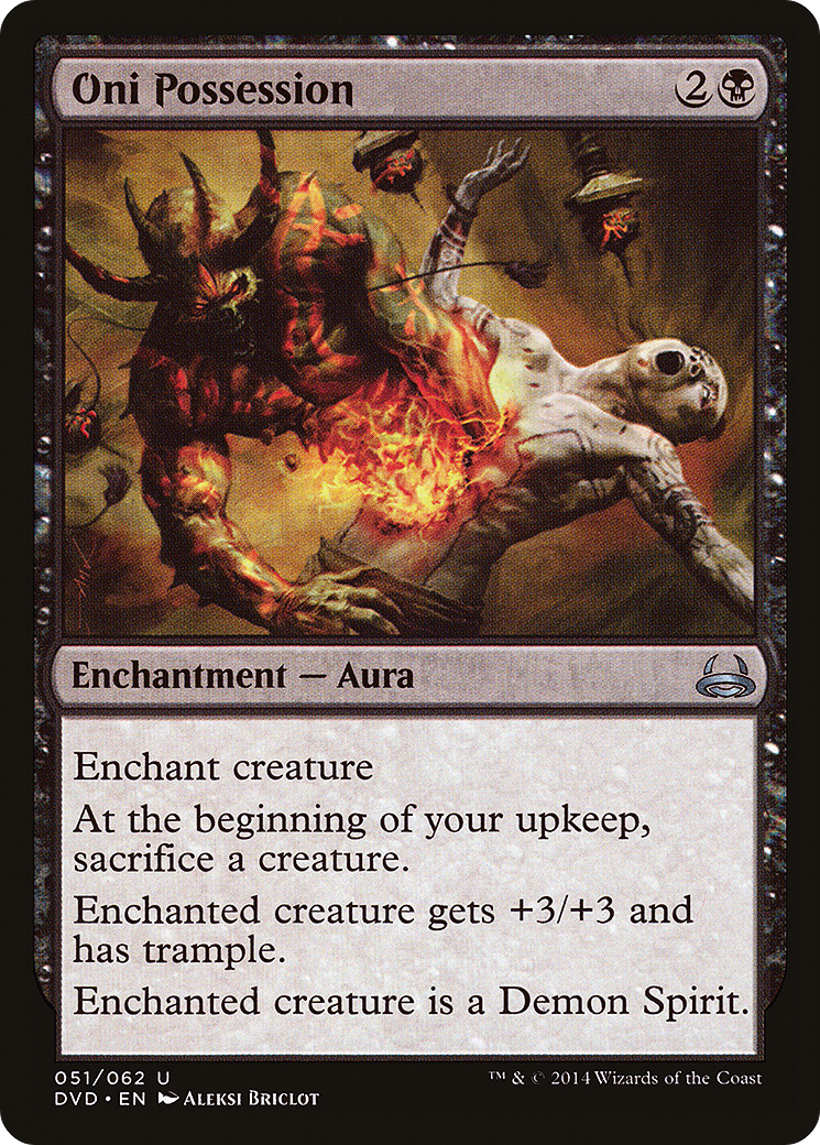 Image of Oni Possession (Divine vs. Demonic) [Duel Decks Anthology]