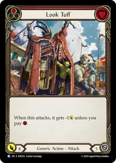 Image of Look Tuff [SUP223] (Super Slam)  Rainbow Foil