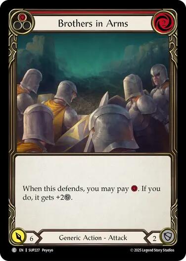 Image of Brothers in Arms (Red) [SUP227] (Super Slam)