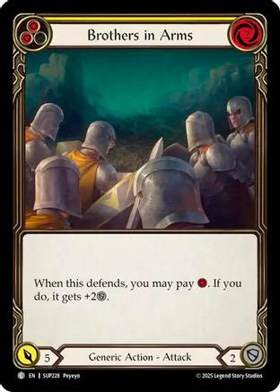Image of Brothers in Arms (Yellow) [SUP228] (Super Slam)