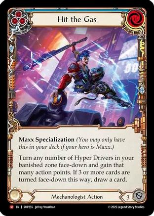 Image of Hit the Gas [SUP255] (Super Slam)  Rainbow Foil