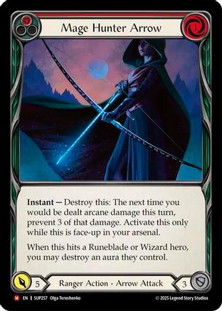 Image of Mage Hunter Arrow [SUP257] (Super Slam)  Rainbow Foil