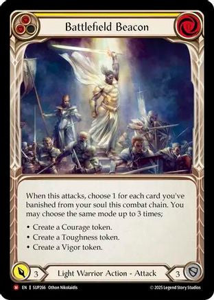 Image of Battlefield Beacon [SUP266] (Super Slam)  Rainbow Foil