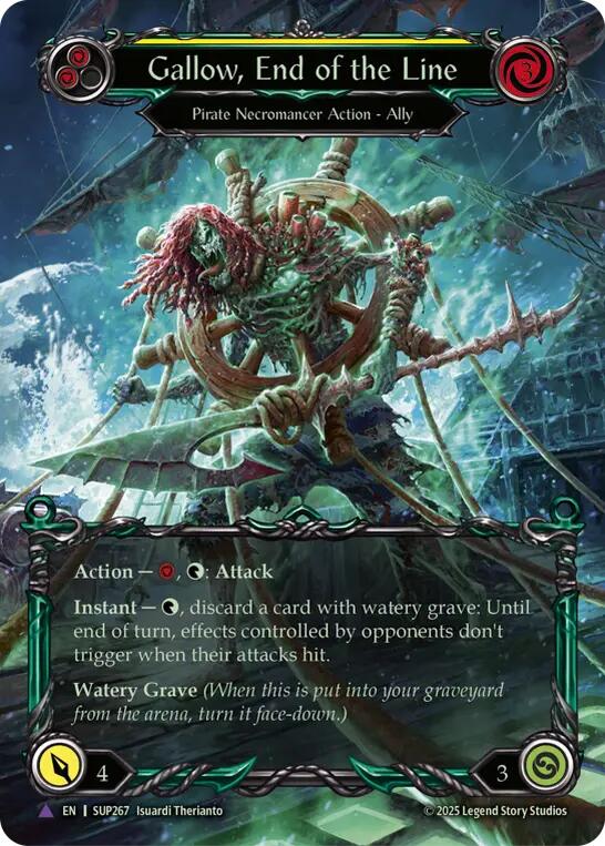 Image of Gallow, End of the Line (Marvel Cold Foil) [SUP267] (Super Slam)  Cold Foil