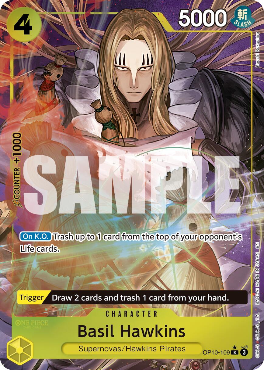 Image of Basil Hawkins (Alternate Art) [Premium Booster -The Best- Vol. 2]