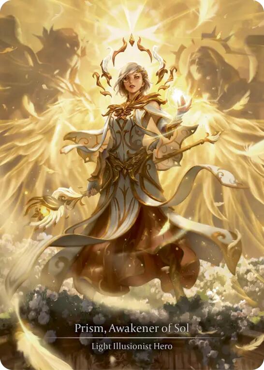 Image of Prism, Awakener of Sol (Marvel Cold Foil) [GEM069] (GEM Pack 3)  Cold Foil