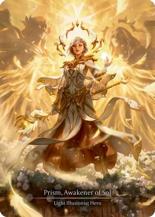 Image of Prism, Awakener of Sol (Marvel Cold Foil) [GEM069] (GEM Pack 3)  Cold Foil