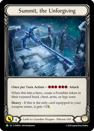 Image of Summit, the Unforgiving [GEM070] (GEM Pack 3)  Cold Foil