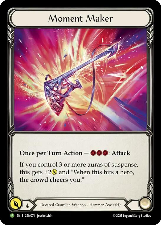 Image of Moment Maker [GEM071] (GEM Pack 3)  Cold Foil