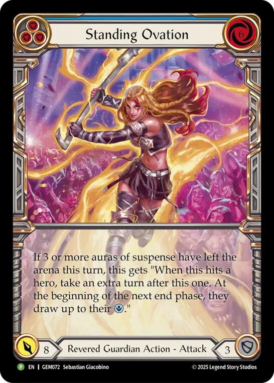 Image of Standing Ovation [GEM072] (GEM Pack 3)  Cold Foil