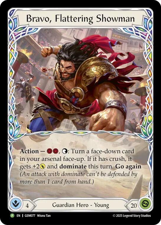 Image of Bravo, Flattering Showman [GEM077] (GEM Pack 3)