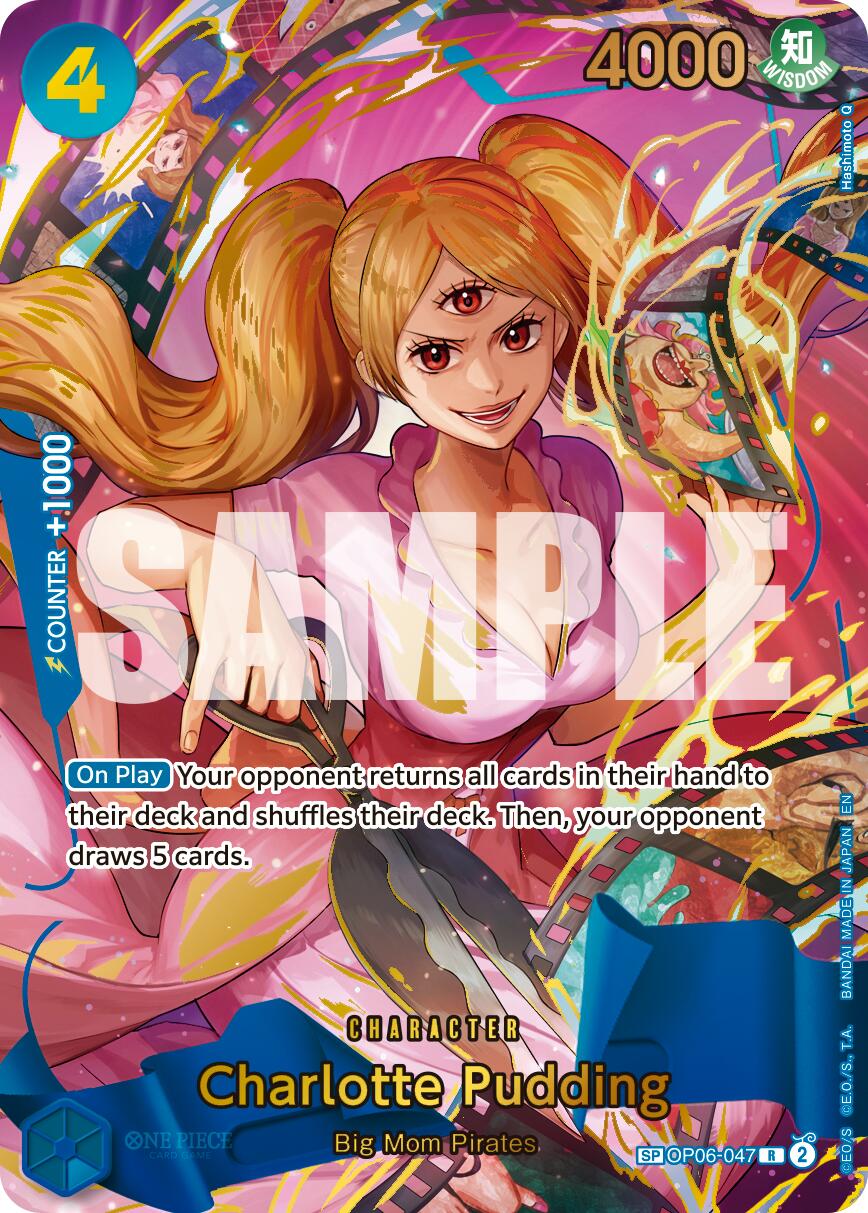 Image of Charlotte Pudding (OP06-047) (Alternate Art) [Premium Booster -The Best- Vol. 2]