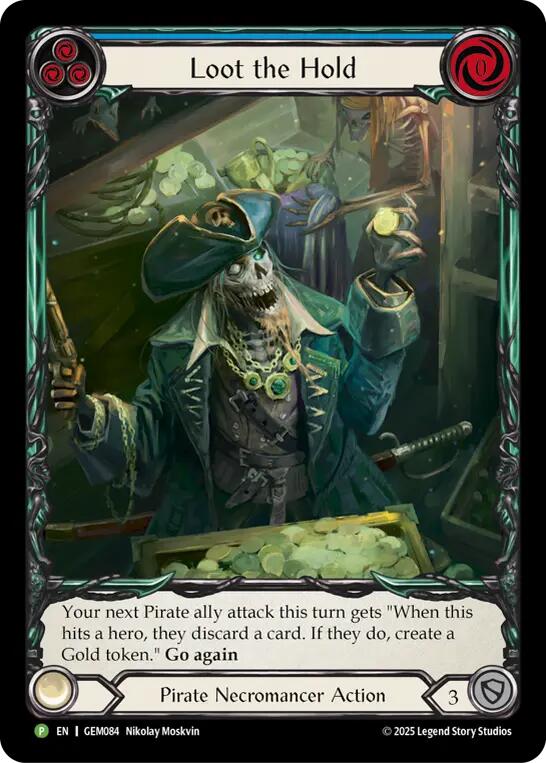 Image of Loot the Hold [GEM084] (GEM Pack 3)  Rainbow Foil