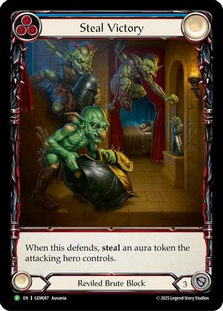 Image of Steal Victory [GEM087] (GEM Pack 3)  Rainbow Foil