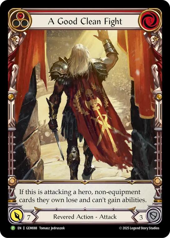 Image of A Good Clean Fight [GEM088] (GEM Pack 3)  Rainbow Foil