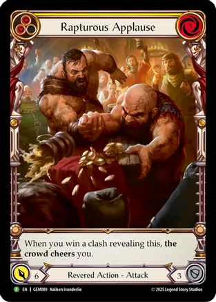 Image of Rapturous Applause [GEM089] (GEM Pack 3)  Rainbow Foil