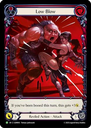 Image of Low Blow [GEM093] (GEM Pack 3)  Rainbow Foil